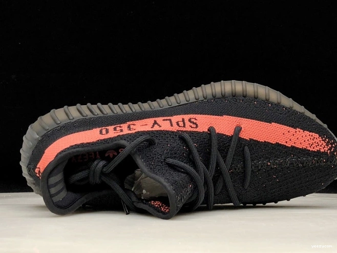 Red 350 Adidas V2 Black Yeezy BY9612 Core Boost 0912